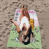 Popular Cute O-Opanchu U-Usagi Bath Towel Microfiber Soft Water Absorbing Breathable For Girl Kids Decorative Beach Towel