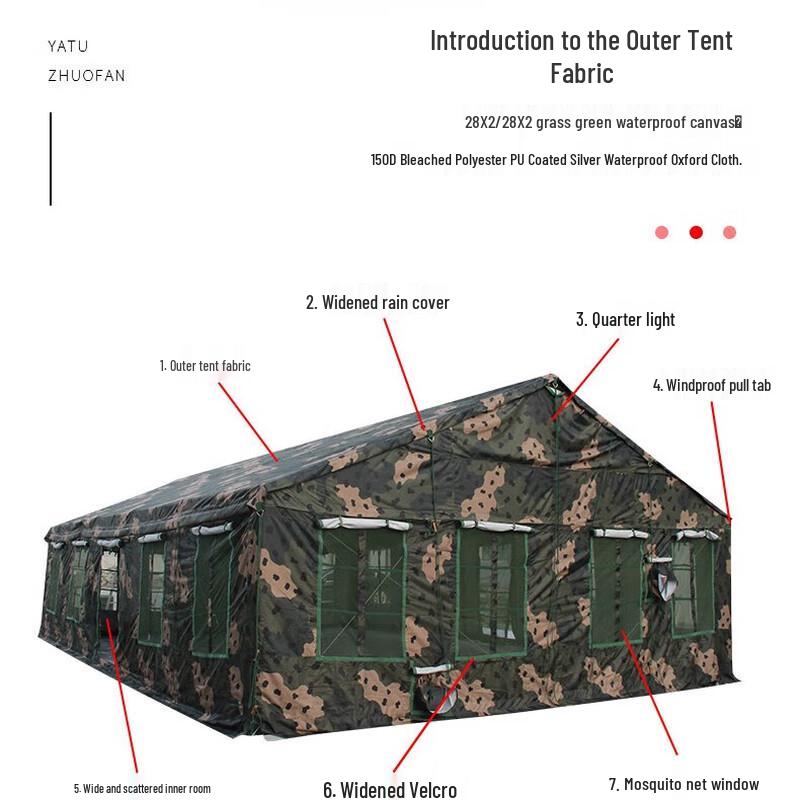 Dream Boat 72 Restaurant & Office Tent 7.2m x 10m