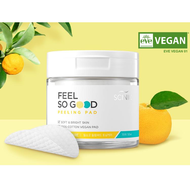 

Scinic Peel So Good Peeling Pad 70ea Toning Care Renewal