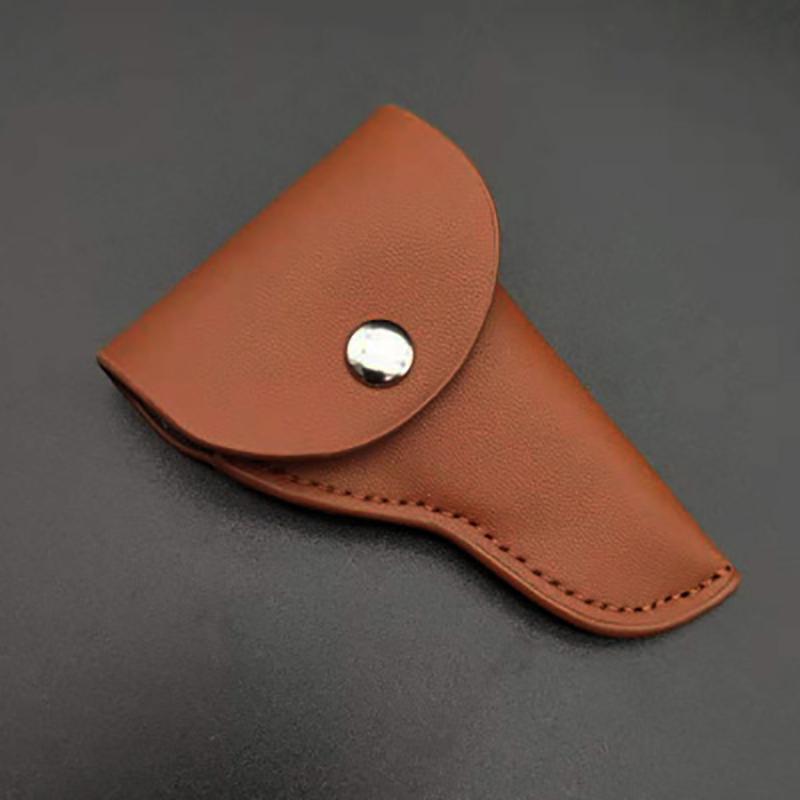 

1:3 Metal M92F Pistol Toy Gun Model Special Imitation Leather Case Collection Decorations Gift Toy Gun Keychain Protective Cover A1