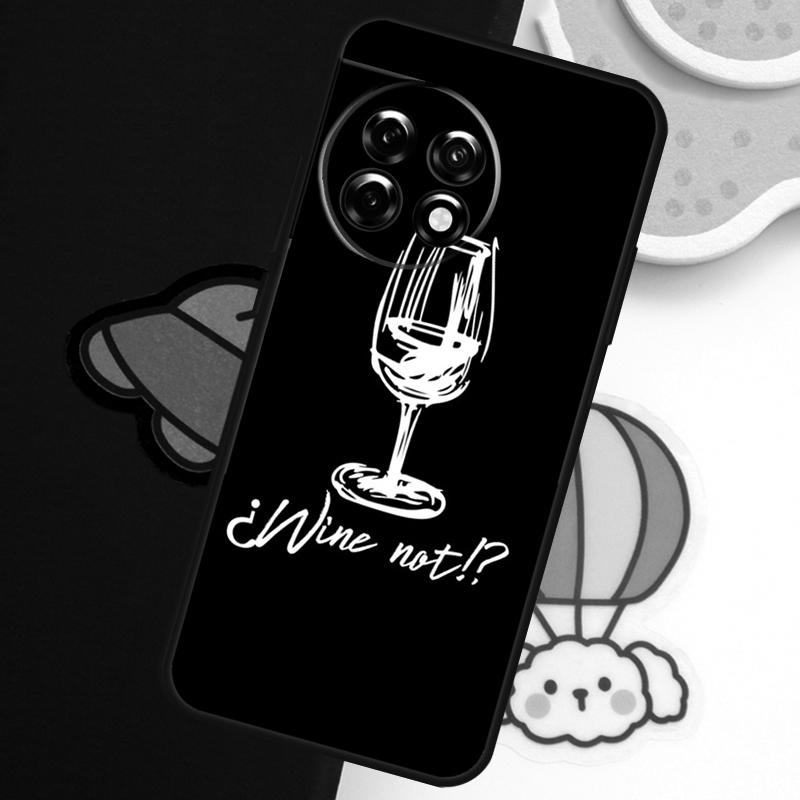 Red Wine Glass Case For OnePlus Nord CE 5 3 4 Lite N20 N30 OnePlus 15R 10T 12R 13R 15 13 12 11 10 Pro Cover