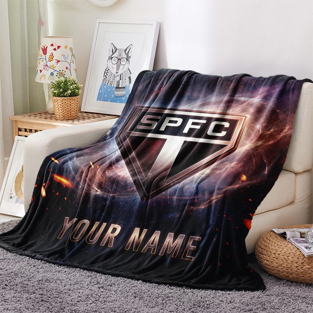 Custom Name SPFC2 Flannel Blanket, High Quality Comfortable for All Seasons, Home Decor, Warmth and Comfort