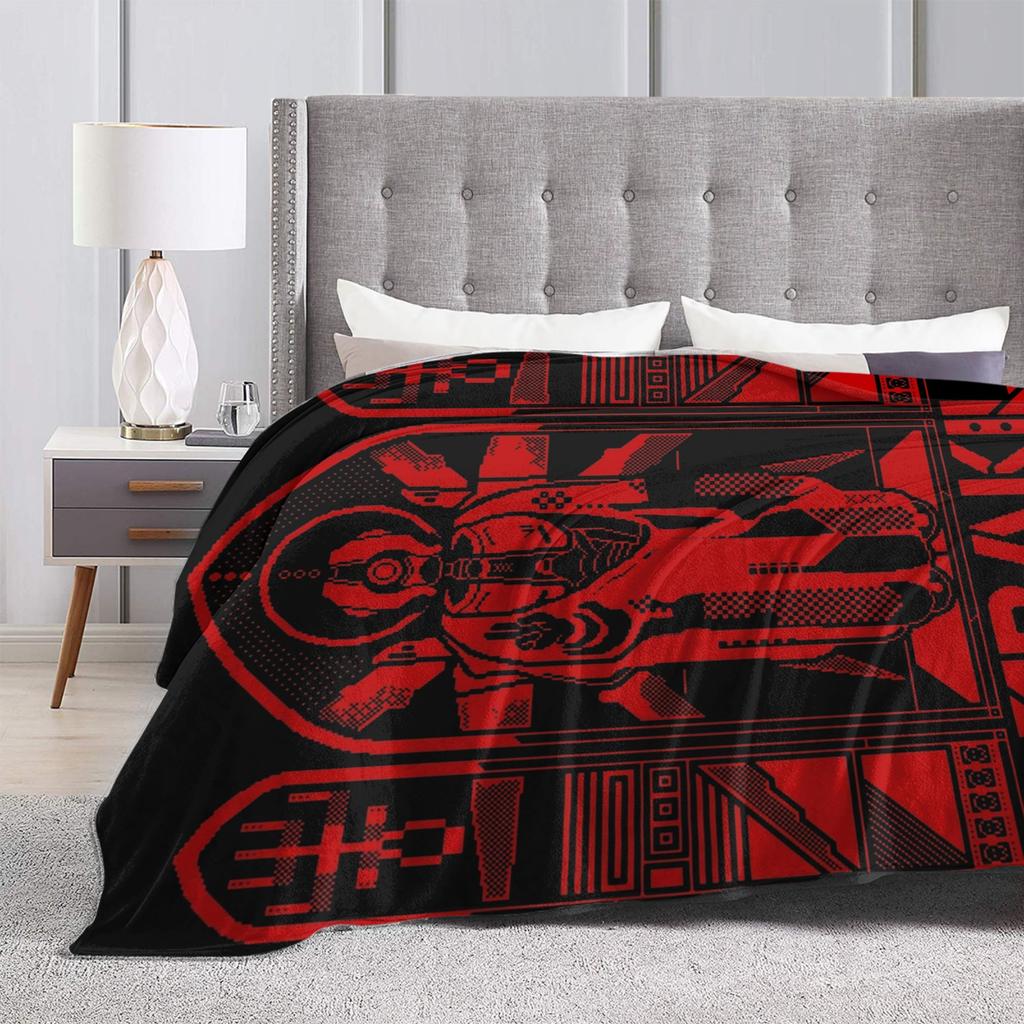 Ultrakill Gabriel Game Fans Lover Gaming Throw Blanket for Couch Fuzzy Soft Plush Blanket Multi-size Bedspread for All Seasons