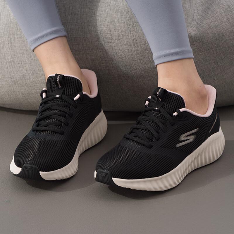 Skechers Women s GO Running Shoes 129370-BKLP 6.5