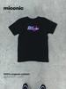 T-shirt oversize z nadrukiem Y2K