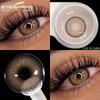 1 Pair New Colorful Contact Lenses for Eyes Blue Eye Lenses Beautiful Pupil Yearly Gray Lenses Cosmetic Green Contacts