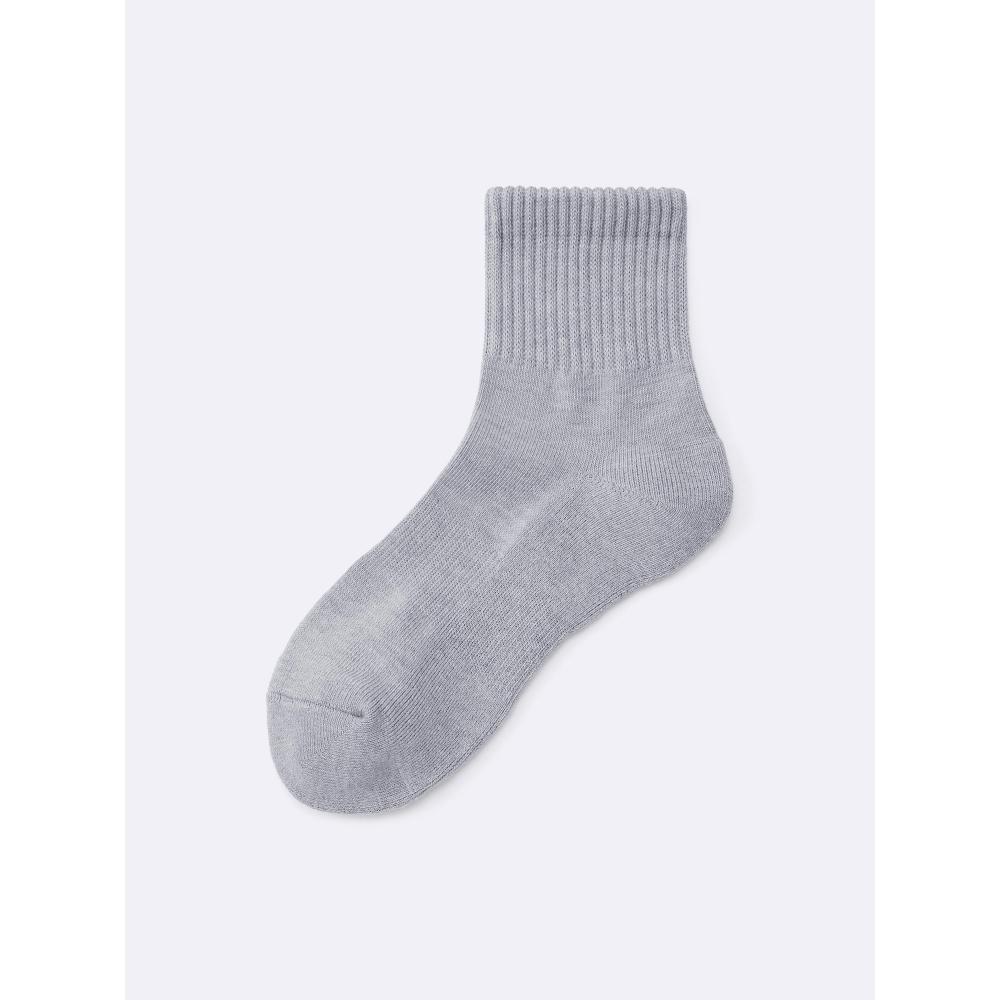 Gu Rib Pile Ankle Socks