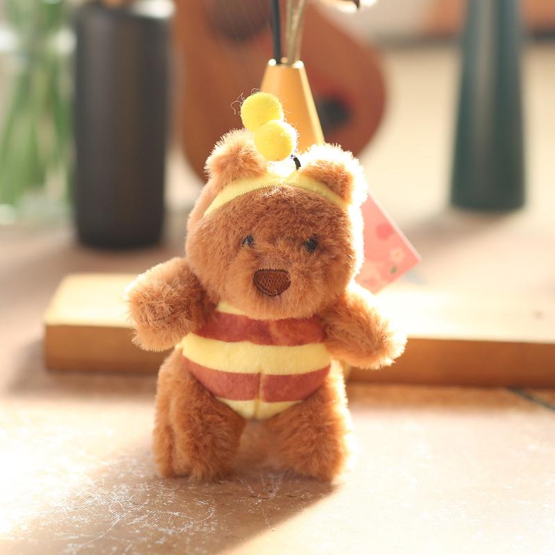 

Милий мультфільм Бджілка Барселона Ведмідь Плюшеві ляльки Іграшка Брелок Підвіска Рюкзак Підвіси Декорація Подарунки