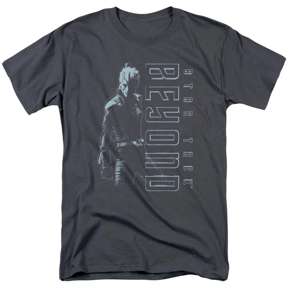 Star Trek Beyond - Jaylah - Unisex Short Sleeve Children s T-shirt - Gray 140