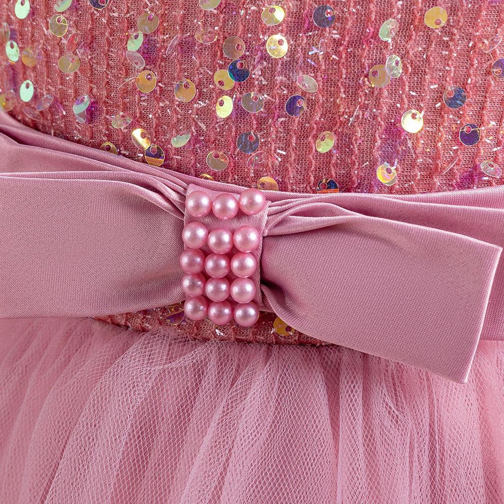2024 Baby Mädchen Party Kleid Pailletten 1st Geburtstag Taufe Kleinkind Kleid Hochzeit Grün Prinzessin Kleider für Kinder Mädchen Luxus Kleid