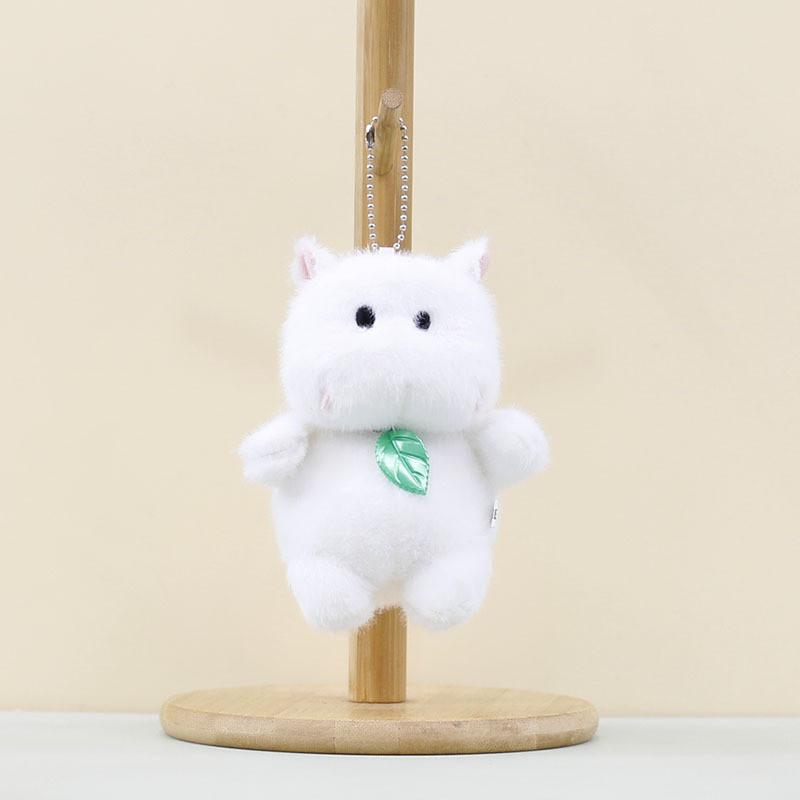 Charming Cartoon Animal Plush Keychain Tiger Monkey Duck Panda Cozy Toy