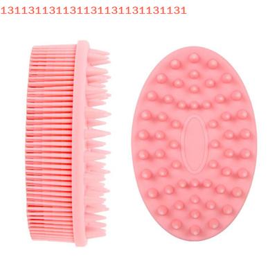 Soft Silicone Body Scrubber Exfoliating Baby Shower Gentle SPA Massage Brush Cleanser Body Wash Brush Back Scrubber Bath Tool