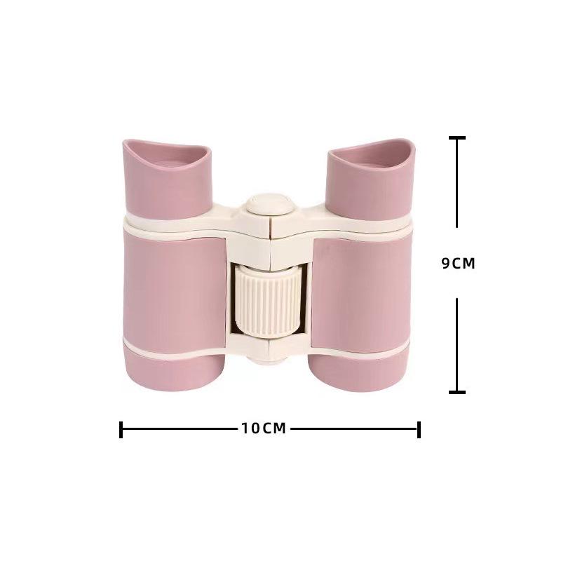 Children's Outdoor Binoculars, 4x30 Magnification, Colorful Design, Non-Slip Rubber Handle