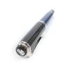 Pristine PERIKAN Fountain Pen Sovereign Cap Type Black Blue 14K Mens M405 Used