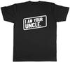 Personalised I Am Your Uncle Unisexs Unisex TShirt Tee