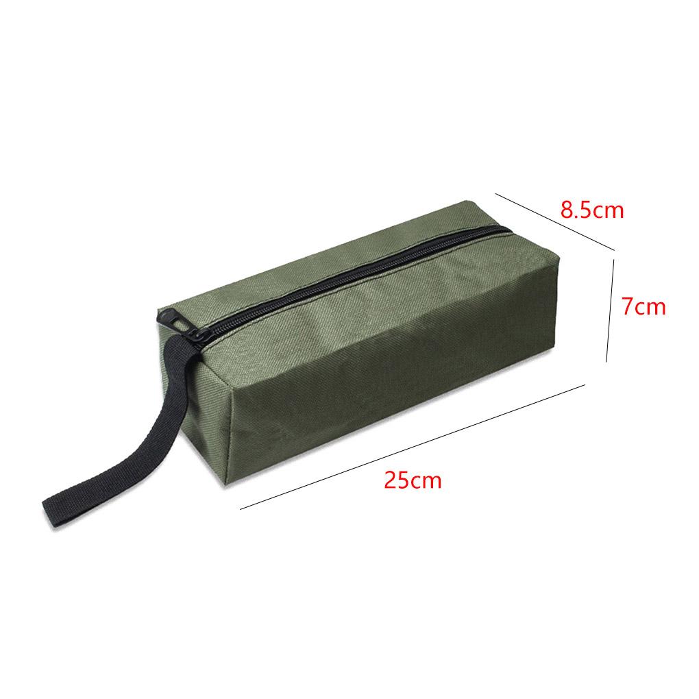 Newest Oxford Cloth Waterproof Storage Bag Screws Nails Drill Bit Organizer Pouch Hand Tool Pack