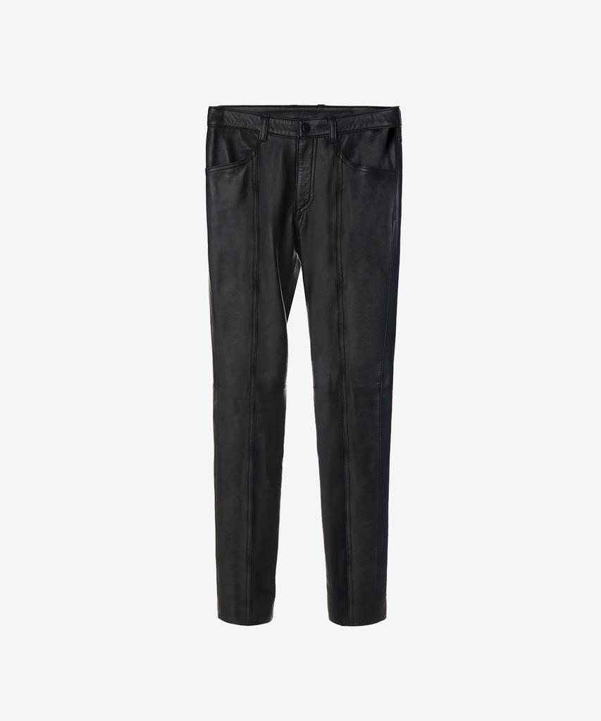 UNTAGE Leather Slim Trousers_Uth-Fp32