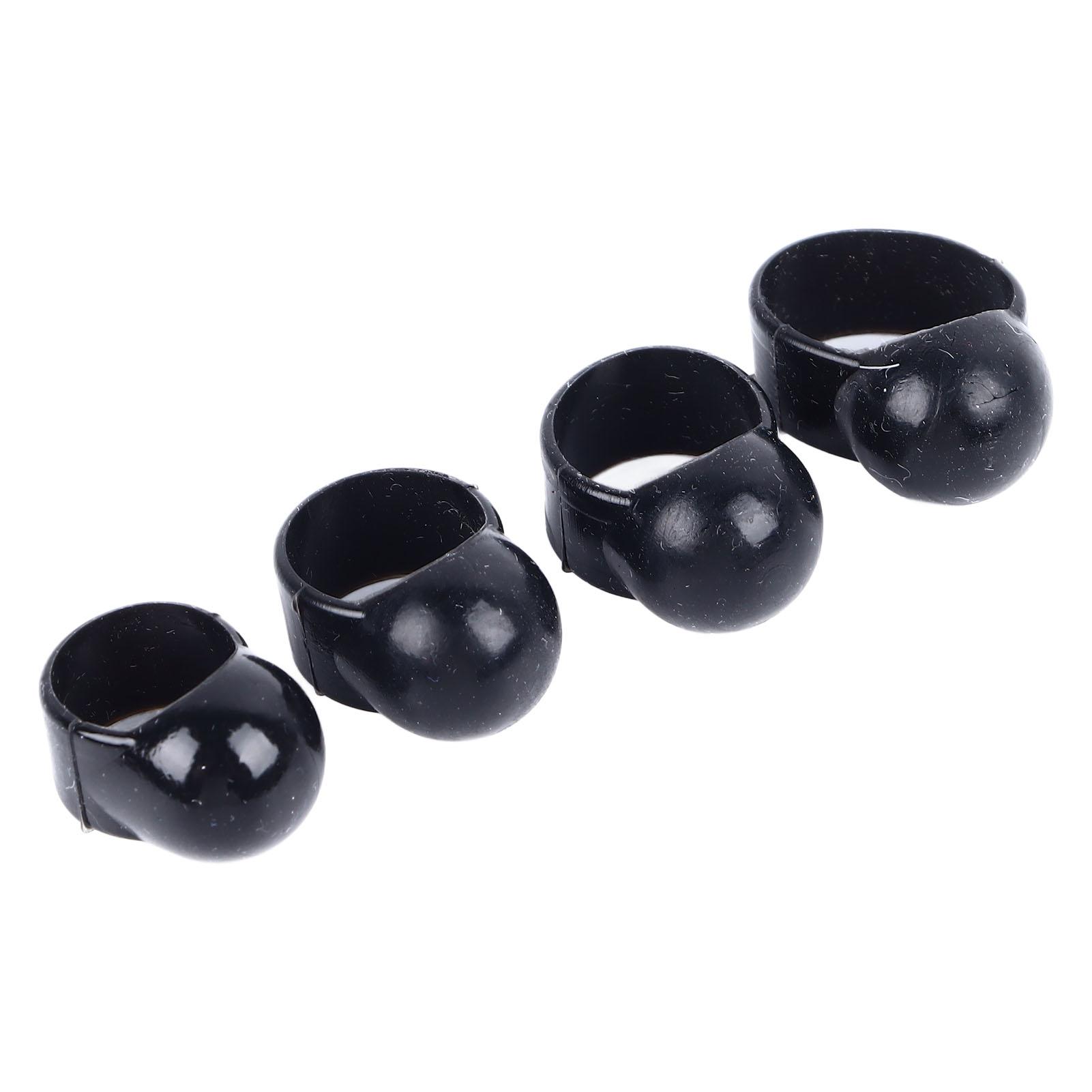 

4 шт. Эфирный барабан напальчник силиконовый нескользящий барабанный напальчник для начинающих