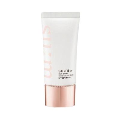 Su:m37 Sun Away Tone Up Sun Block SPF50+ PA++++ (50 Ml) – Fermented Plant Extracts / Brightening & Hydrating UV Sunscreen