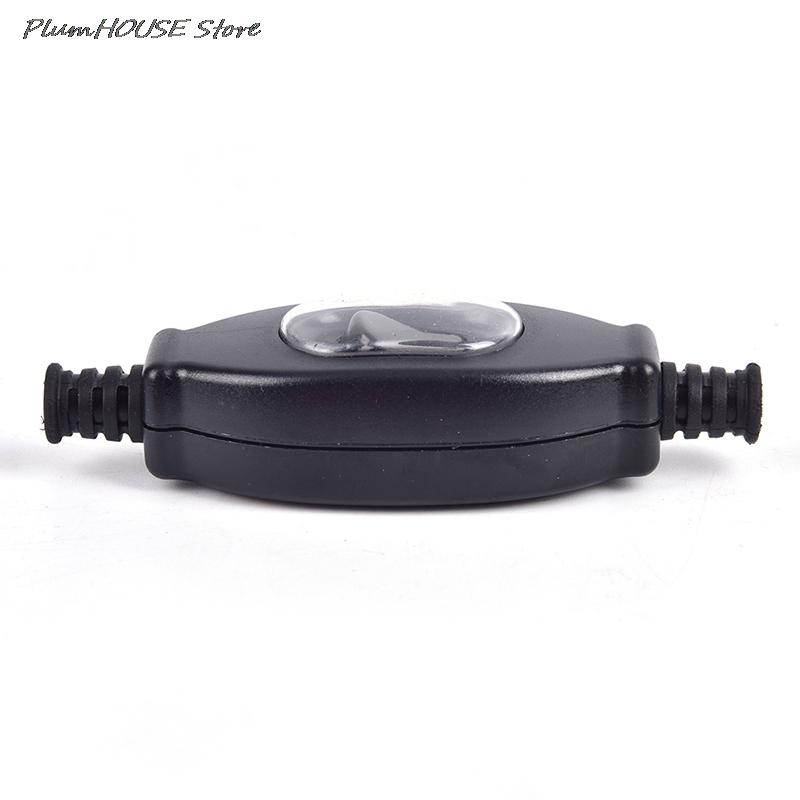 Waterproof In Line Switch Cord Switch IP65 Round Wire Contact Double Cut Switch Rainproof Ouble-cut Switch