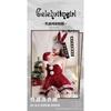 Domila Sexy Christmas Dress Red Pure Lace Dress Set New Year's Robe Cosplay, Uniform