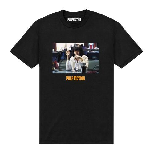 Pulp Fiction Unisex voksen Mia Wallace T-skjorte
