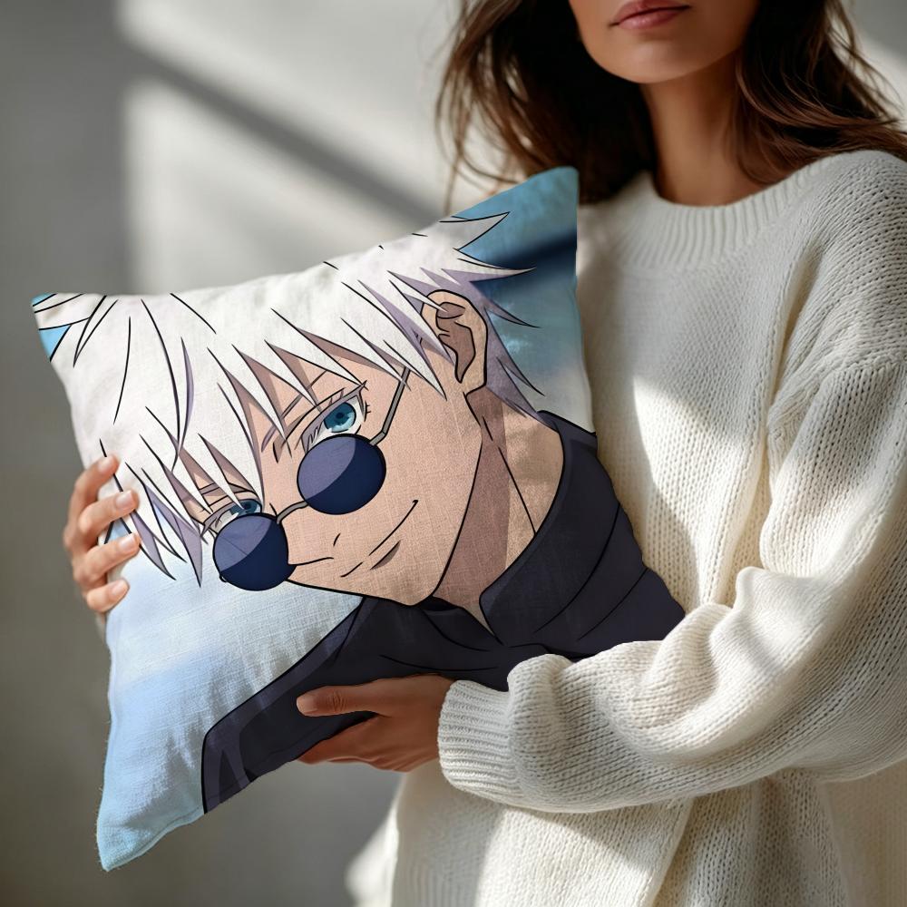 Anime Gojo Satoru Kussenhoes Patroon Kussenhoes Romantisch Gezellig Huis Bank Decoratie