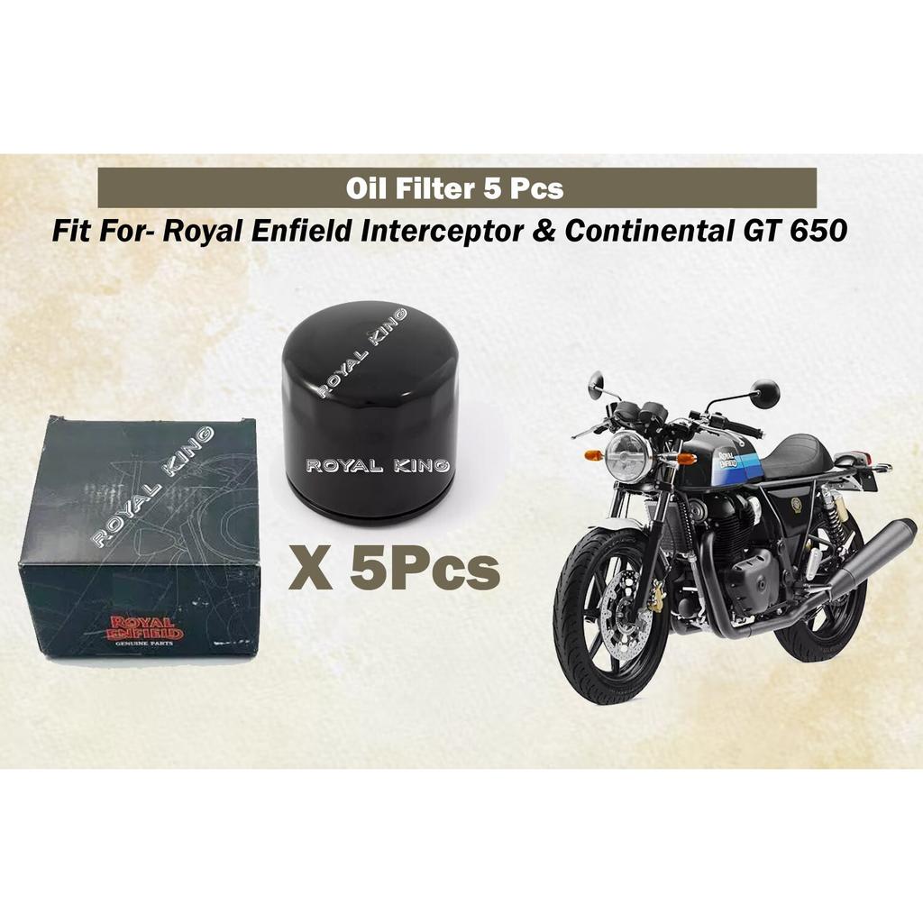 Royal Enfield "Interceptor 650 & Continental GT 650 İçin Yağ Filtresi" 5 Adet
