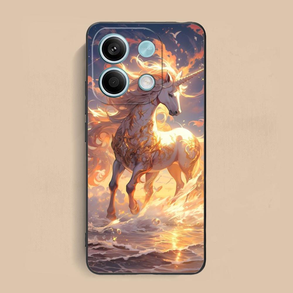 

Fantasy Unicorn Mobile Phone Case for Xiaomi Redmi Note 14 13 12 11 S Pro Plus 4G 5G Colorful Printing Cover Pretty Smartphone Redmi Note 11S 4G