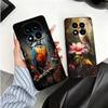 Bird Oil Painting Style Soft Phone Case for Xiaomi Redmi Note 12 13 14 15 Pro Plus 11 12S 11S 11T 10 4G Black Cover Back Shell