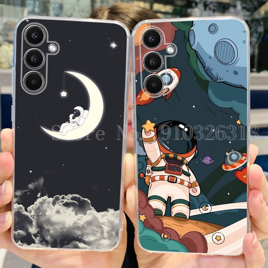 For Samsung Galaxy A14 A24 A34 A54 Case New Fashion Painted Cover Soft Silicone TPU Phone Case For Samsung A54 A 14 24 34 Fundas