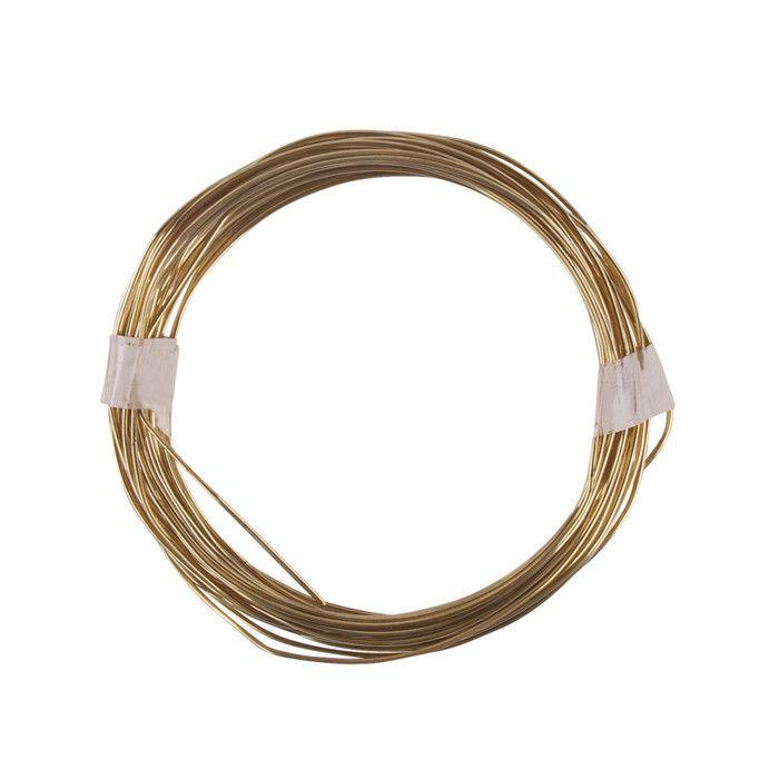 Fil en laiton 0,8 mm 6 m