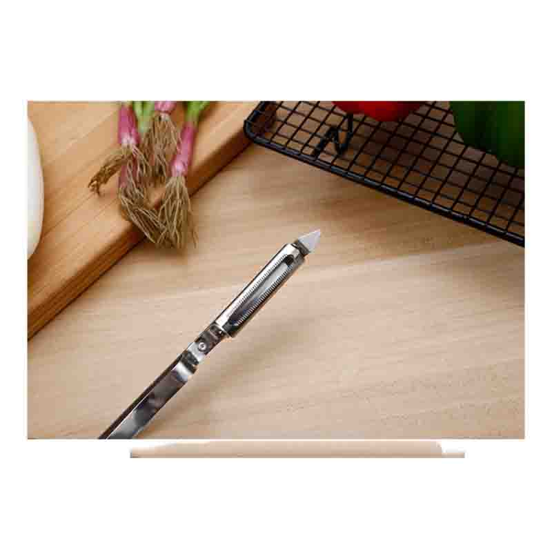 Scraper Wholesale Multifunctional Household Stainless Steel Pig Hair Clip Melon Fruit Planer Potato Parper Three-piece Set