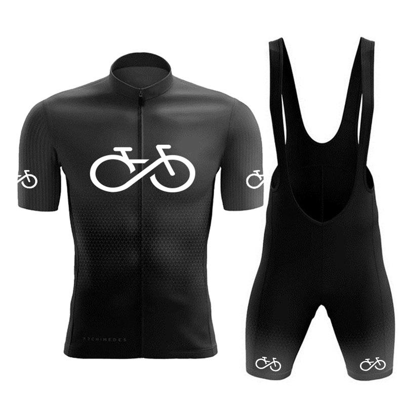 2026 Men's Summer Sweat Absorbing Cycling Suit Bicycle Short Sleeve Breathable Mountain Bike Clothing