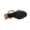 Women's High-heeled Sandals Spring and Summer New Simple and Versatile Stiletto Large-size Open-toed Sandals
