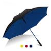 Large Long Handle Umbrella Double Layer Windproof Reinforced Umbrella Family Outdoor Travel Rain Umbrellas Fishing Camp