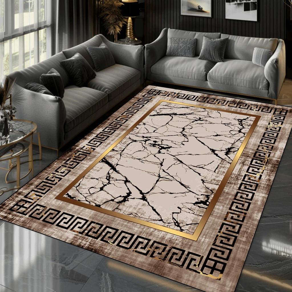 

Скандинавська розкішний висококласний килим для вітальні, прикраса для дому, сучасні килими великої площі для спальні, еластичний, можна прати, нековзний килимок для дверей 200*250cm