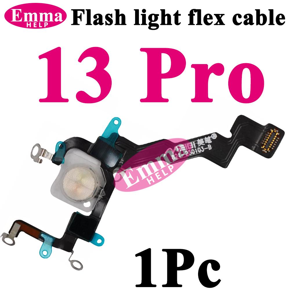 1pcs Distance Flash Flex Cable For iPhone 14 Pro Max 13 12 Mini 11 X XS Proximity LED Light Sensor Ambient Flashlight