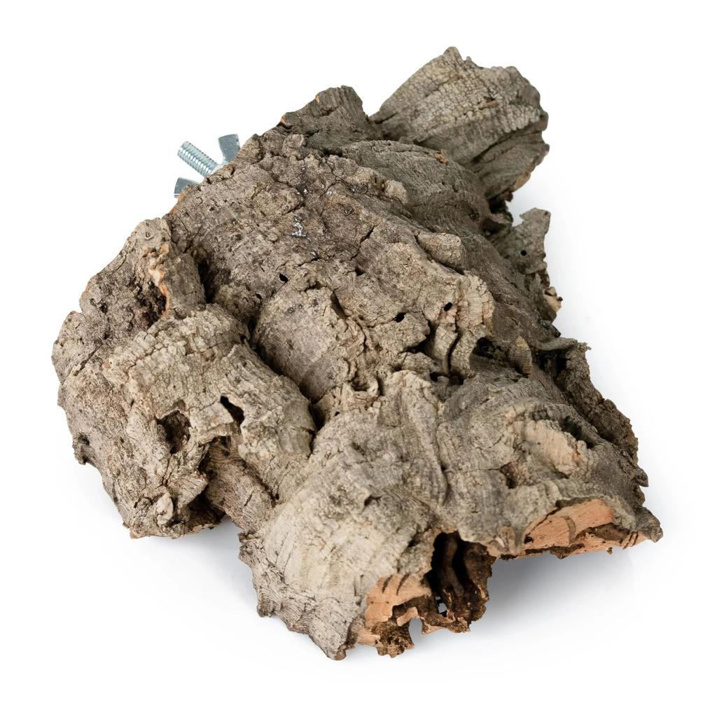 BioPoles Natural Cork Oak Bark Perch for Parrots S