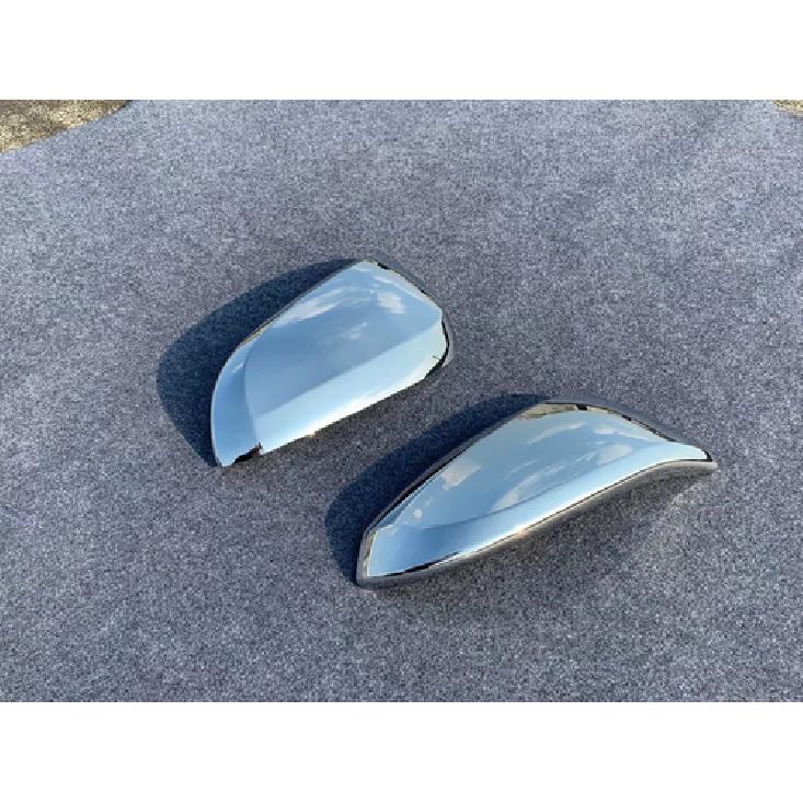 Chrome Rearview Side Mirror Cover Trim For -2024 Toyota Harrier Venza ABS 2P