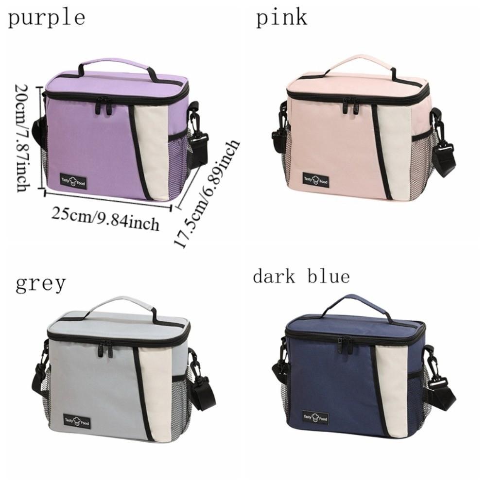 Large Capacity Picnic Bag Leakproof Food Tote Bag Lunch Carrier Insulated Food Bag  Outdoor