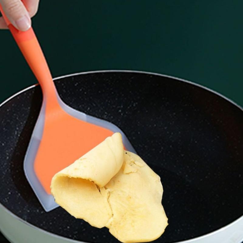 Pancake Silica Gel Spatula High-temperature Resistant Non-stick Pot Baking Spatula Kitchen Cooking Shovels Bakewares