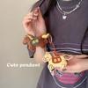 Embroidery Plush Horse Keychain Mascot Plush Horse Doll Pendant  Year of Horse