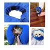 Pet PVC Inflatable Anti-Bite Elizabeth Neck Collar for Cats and Dogs