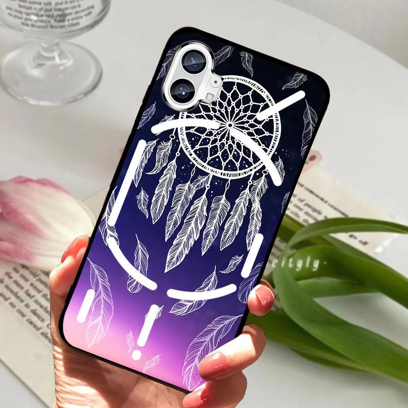 Hülle Für Nothing Phone 1 Hülle Stoßfest Schwarzer Bumper Rückseite Handyhülle Für Nothing Phone 2 Eins zwei Hülle Funda Nothingphone2