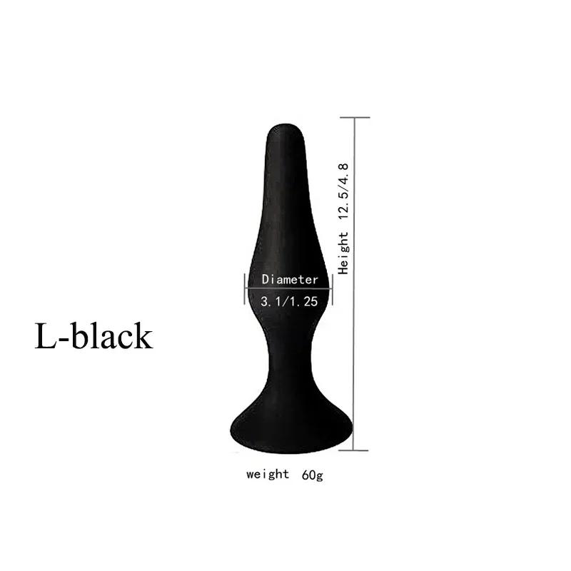Silicone Anal Plug Sex Toys for Woman Prostate Massager Butt Plug Buttplug Anal Sex Toys for Men Adults Adult Game XL/L/M/S Size