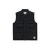 Gilet Solido con Logo da Uomo Gilet Nero I029453-89-XX