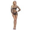 Women's Swimsuit Crochet Fishnet Bikini Beach Cover Up Tie Back Halter Sheer Romper Plus Size