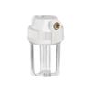 5 Zoll Transparente Filterflasche Wasserreiniger Vorfiltergehäuse Primärfilterbehälter