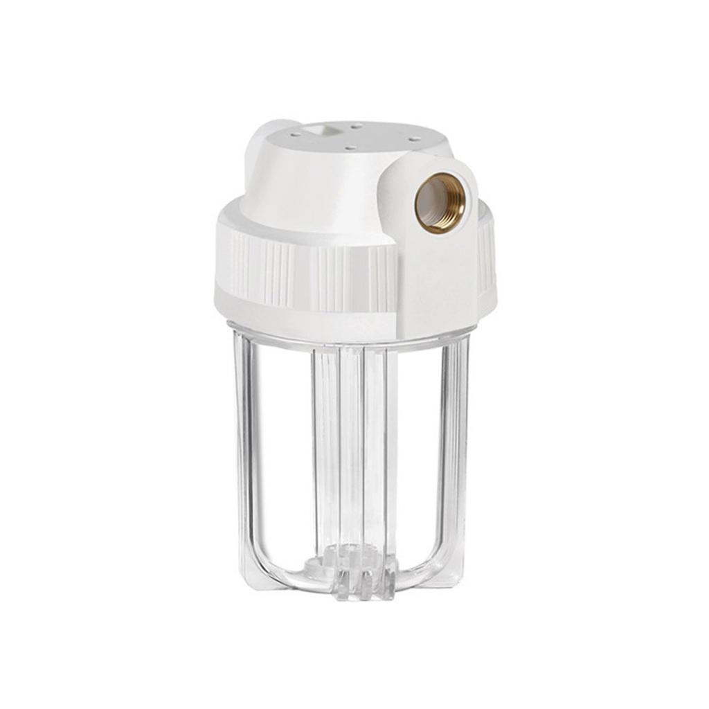 5 Zoll Transparente Filterflasche Wasserreiniger Vorfiltergehäuse Primärfilterbehälter